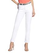 Basler Slim-leg Jeans In Bright White