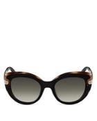 Salvatore Ferragamo Zyl Cat Eye Sunglasses, 52mm