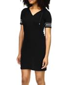 Michael Michael Kors Logo Sleeve Hoodie Dress