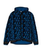 Kenzo Monogram Polar Fleece Zip Hoodie