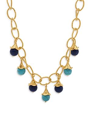 Capucine De Wulf Pagoda Bead Necklace, 18