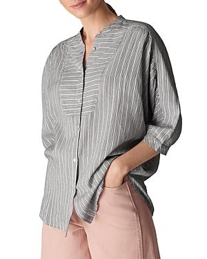 Whistles Beatrice Striped Shirt