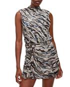 Allsaints Lillita Oniyuri Slit Back Dress