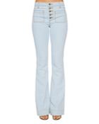 Ramy Brook Cindy Flared Jeans In Bleach