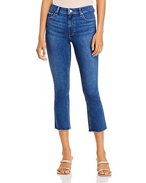 Paige Colette Cropped Flare Jeans In Mambo