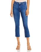 Paige Colette Cropped Flare Jeans In Mambo