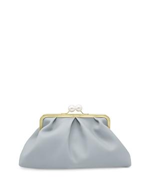 Zac Zac Posen Lacey Soft Leather Frame Clutch