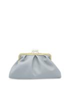 Zac Zac Posen Lacey Soft Leather Frame Clutch