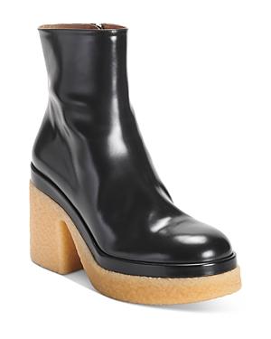 Chloe Women's Kurtys Platform Zip Up Ankle Booties