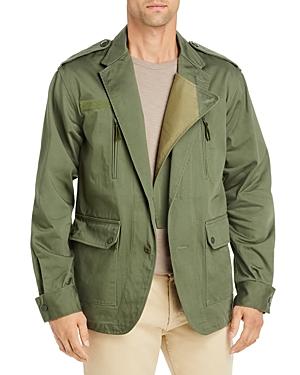 Fumito Ganryu Woven Epaulette Jacket