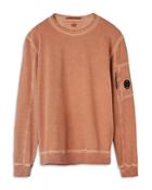 C.p. Company I.c.e. Garment Dyed Lens Sweatshirt