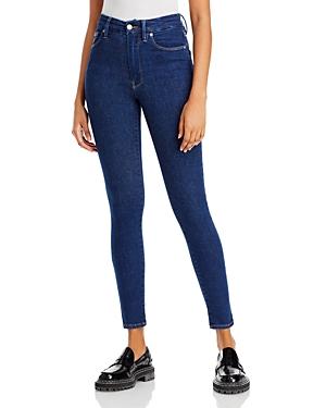 Good American Always Fit Good Waist Skinny Jeans In Blue821