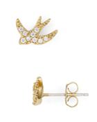 Marc Jacobs Pave Swallow Single Stud Earring