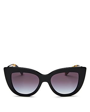 Valentino Oversized Cat Eye Sunglasses, 51mm