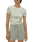 Helmut Lang Ribbed Cloud Dyed Tee