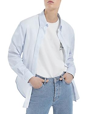 The Kooples Mixed Polo Stripes Button Down Shirt