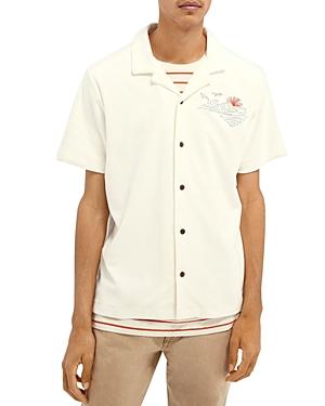 Scotch & Soda Terry Hawaiian Regular Fit Shirt