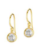 Amrapali Jewels Kundan Vintage Polki Diamond Drop Earrings In 18k Yellow Gold