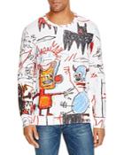 Eleven Paris Basquiat Print Sweatshirt