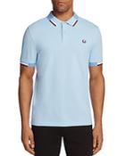Fred Perry Abstract Tipped Pique Regular Fit Polo Shirt