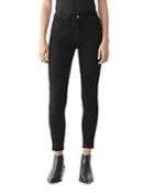 Dl1961 Florence Mid Rise Ankle Skinny Jeans In Black