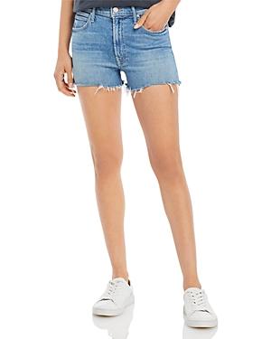 Mother The Dutchie Frayed Shorts In Independent Studies