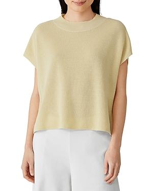 Eileen Fisher Mock Neck Square Top