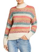 Vero Moda Rufaro Striped Turtleneck Sweater