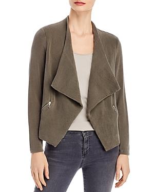 Majestic Filatures French Terry Cascade Front Jacket
