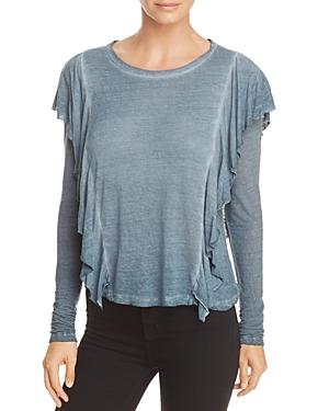 Yfb On The Road Harlow Ruffled Top