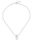Majorica Simulated Pearl & Bezel Pendant Necklace, 16