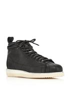 Adidas Women's Superstar Leather Lace Up Boots