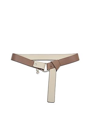 Peserico Women's Leather Tie Belt