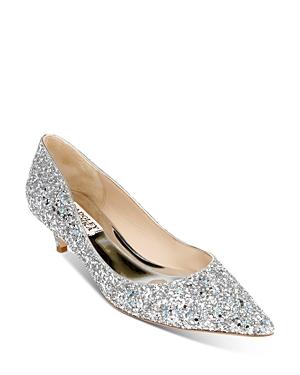 Badgley Mischka Women's Madison Kitten Heel Pumps
