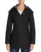 Laundry By Shelli Segal Hooded Quilted Jacket