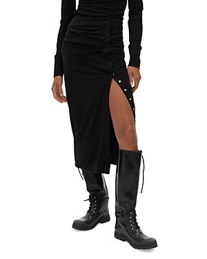 Helmut Lang Crepe Twist Skirt