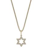 Bloomingdale's Men's Diamond Star Of David Pendant Necklace In 14k Yellow Gold, 0.50 Ct. T.w. - 100% Exclusive