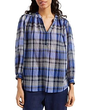 Gerard Darel Clemencia Plaid Blouse