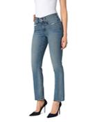 Nydj Marilyn Straight-leg Ankle Jeans In Pacific