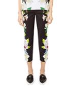 Ted Baker Galla Forget Me Not Cropped Pants