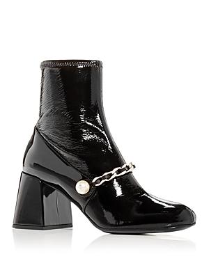 Miu Miu Women's Block Heel Booties