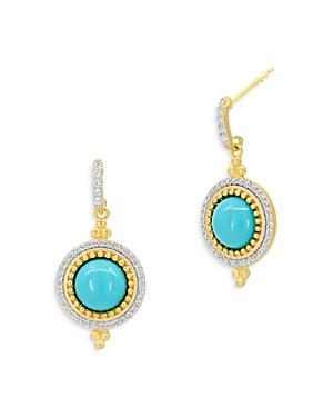 Freida Rothman Shades Of Hope Stone Drop Earrings