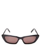Saint Laurent Women's Slim Cat Eye Sunglasses, 52mm