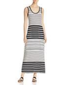 Calvin Klein Stripe Maxi Dress