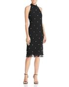 Laundry By Shelli Segal Pearl-embellished Dress