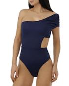 Ondademar Kiwayu Structured One Shoulder One Piece Swimsuit