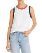 Sol Angeles Americana Banded Cotton Tank Top