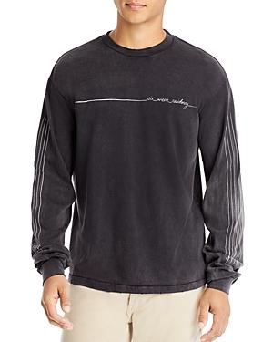 Six Week Residency Black Vintage Long Sleeve Tee