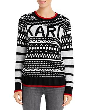 Karl Lagerfeld Paris Fair Isle Ski Sweater