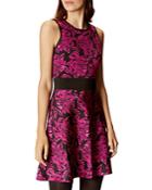 Karen Millen Floral Knit A-line Dress